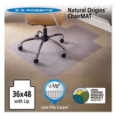 ES Robbins&reg; Natural Origins&reg; Chair Mat for Carpet