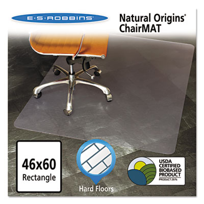 ES Robbins&reg; Natural Origins&reg; Chair Mat for Hard Floors