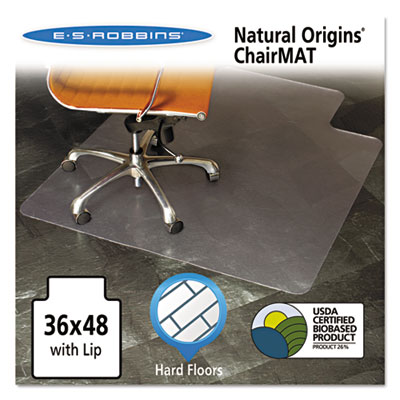 ES Robbins&reg; Natural Origins&reg; Chair Mat for Hard Floors