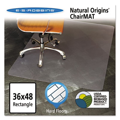 ES Robbins&reg; Natural Origins&reg; Chair Mat for Hard Floors
