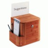 Safco&reg; Bamboo Suggestion Boxes
