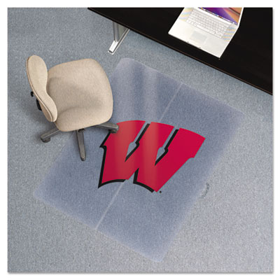 ES Robbins&reg; Collegiate Series Chair Mat for Low Pile Carpeting