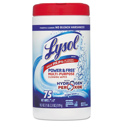 LYSOL&reg; Brand Power &amp; Free&trade; Multi-Purpose Cleaning Wipes