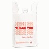 Barnes Paper Company Plastic Thank-You T-Sack