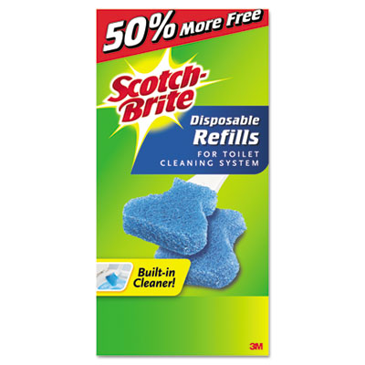 Scotch-Brite&trade; Disposable Toilet Scrubber Refill