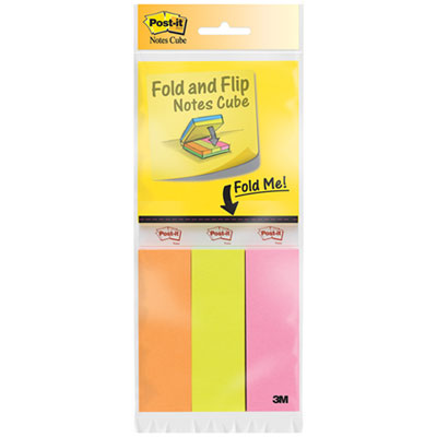 Post-it&reg; Notes Fold &amp; Flip Cube