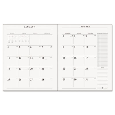 AT-A-GLANCE&reg; Executive&reg; Monthly Padfolio Refill