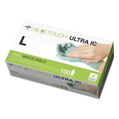 Medline Aloetouch&reg; Ultra IC Vinyl Exam Gloves