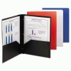 Smead&reg; Poly Two-Pocket Folder with Fasteners