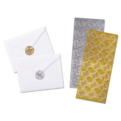 Quality Park&trade; Decorative Foil Envelope Seals