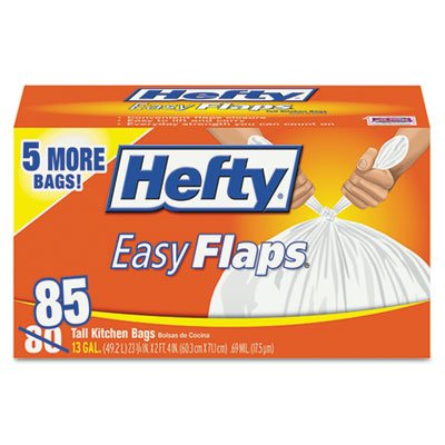 Hefty&reg; Easy Flaps&reg; Trash Bags