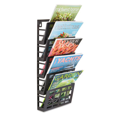 Safco&reg; Grid Magazine Rack