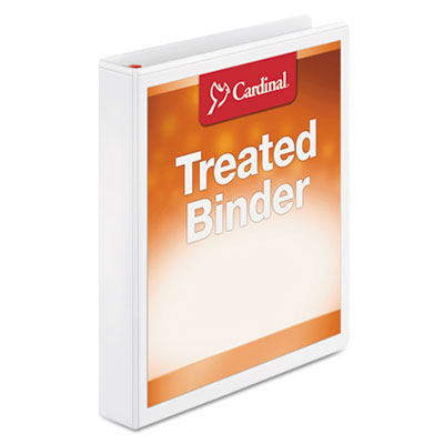 Cardinal&reg; Treated ClearVue&trade; Locking Slant-D&reg; Ring Binder