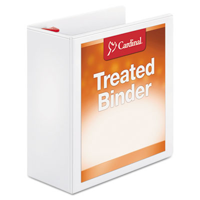 Cardinal&reg; Treated ClearVue&trade; Locking Slant-D&reg; Ring Binder