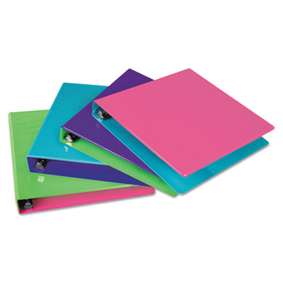 Samsill&reg; Fashion Two-Tone Round Ring View Binders