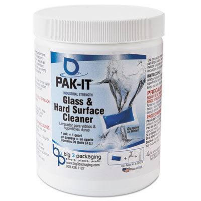 PAK-IT® Glass & Hard-Surface Cleaner PAK-IT® Glass & Hard-Surface Cleaner