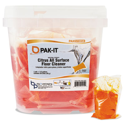 PAK-IT® Citrus All-Purpose Floor Cleaner PAK-IT® Citrus All-Purpose Floor Cleaner