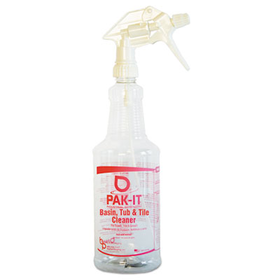 PAK-IT&reg; Color-Coded Trigger-Spray Bottle