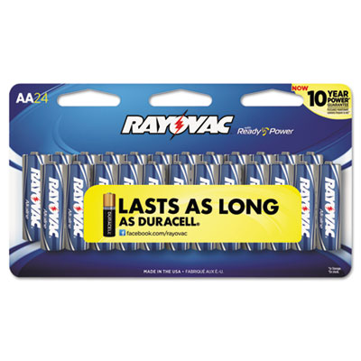 Rayovac&reg; Alkaline Peggable Large Card Batteries