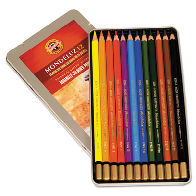 Koh-I-Noor Mondeluz Aquarelle Colored Pencils Koh-I-Noor Mondeluz Aquarelle Colored Pencils