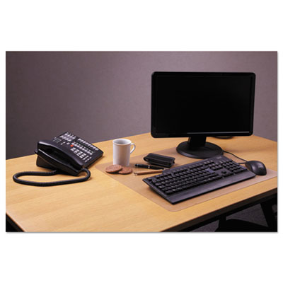 Floortex&reg; Desktex Polycarbonate Anti-Slip Desk Pad