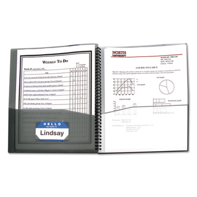 C-Line&reg; Eight-Pocket Portfolio