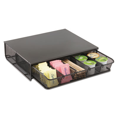 Safco&reg; Onyx&trade; One Drawer Hospitality Organizer
