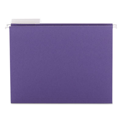 Smead&reg; Color Hanging Folders with 1/3 Cut Tabs