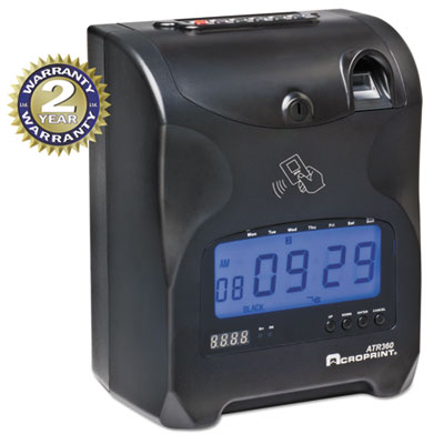 Acroprint&reg; ATR360 Fingerprint Time Clock