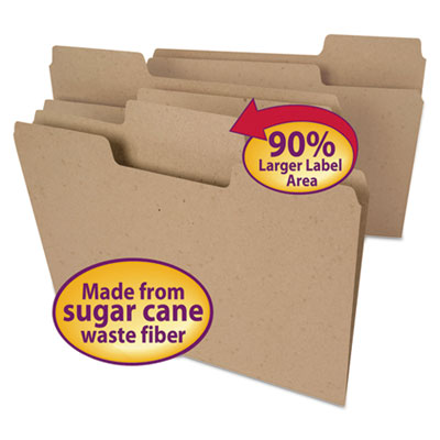 Smead® Tree Free SuperTab® File Folders Smead® Tree Free SuperTab® File Folders