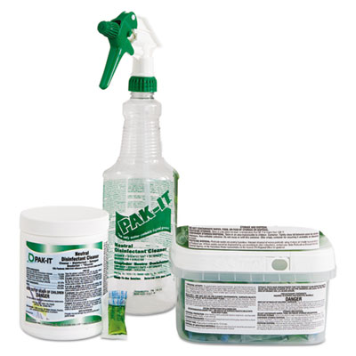 PAK-IT® Neutral Disinfectant Surface Cleaner PAK-IT® Neutral Disinfectant Surface Cleaner