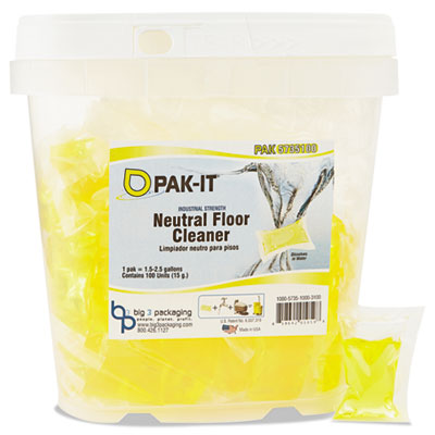 PAK-IT® Neutral Floor Cleaner PAK-IT® Neutral Floor Cleaner