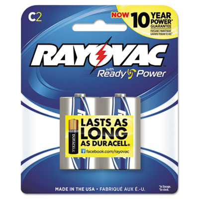 Rayovac&reg; Mercury Free Alkaline Batteries