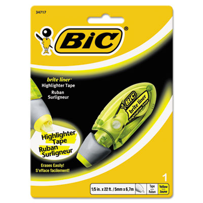 BIC&reg; Brite Liner&reg; Highlighter Tape