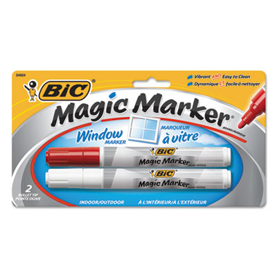 BIC&reg; Magic Marker&reg; Brand Window Markers