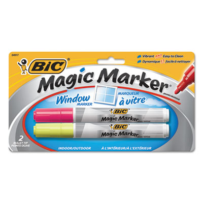 BIC&reg; Magic Marker&reg; Brand Window Markers