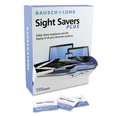 Bausch &amp; Lomb Sight Savers PLUS Pre-Moistened Electronic Cleaning Tissues