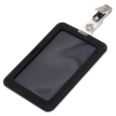 Advantus&reg; Rubberized Badge Holder