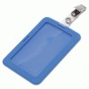 Advantus&reg; Rubberized Badge Holder