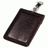 Advantus&reg; Croc-Textured Badge Holder