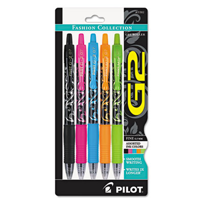 Pilot&reg; G2 Fashion Premium Retractable Gel Ink Pen