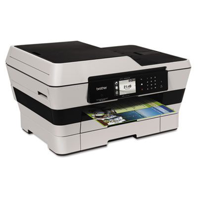Brother&reg; MFC-J6920DW Business Smart&trade; Pro Inkjet All-in-One Printer with Expanded Paper Capacity and Duplex Print, Copy and Scan