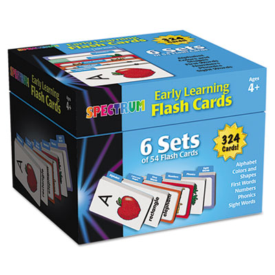 Carson-Dellosa Publishing Flash Cards Boxed Set