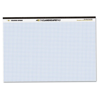 Roaring Spring&reg; WIDE&reg; Landscape Format Writing Pad
