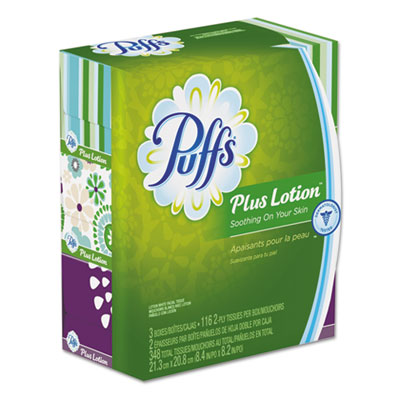 Puffs&reg; Plus Lotion Facial Tissue