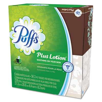 Puffs&reg; Plus Lotion Facial Tissue