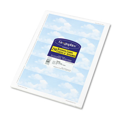 Geographics&reg; Clouds Design Business Suite Business Cards
