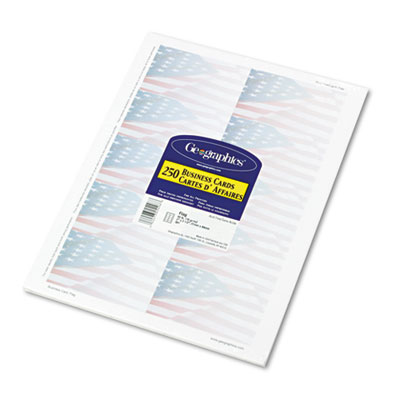 Geographics&reg; Flag Design Business Suite Business Cards