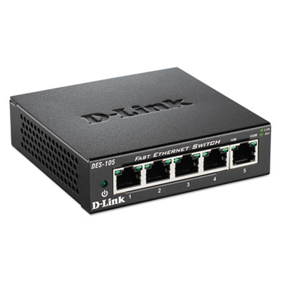 D-Link&reg; Unmanaged 10/100 Switch