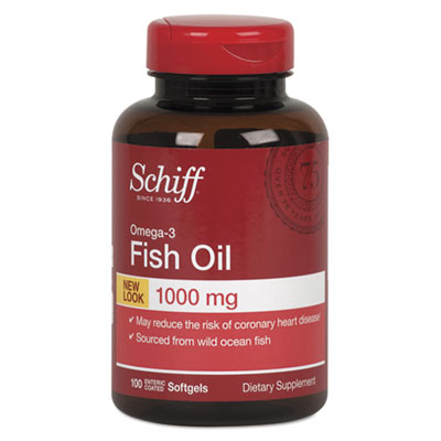 Schiff&reg; Omega-3 Fish Oil Softgel